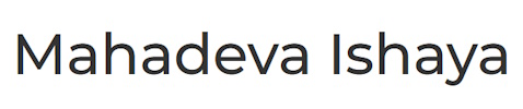 Mahadeva Ishaya